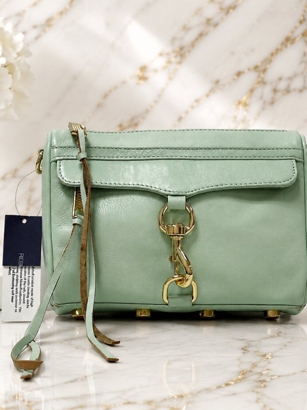 Rebecca Minkoff Mini MAC Aloe Crossbody Bag